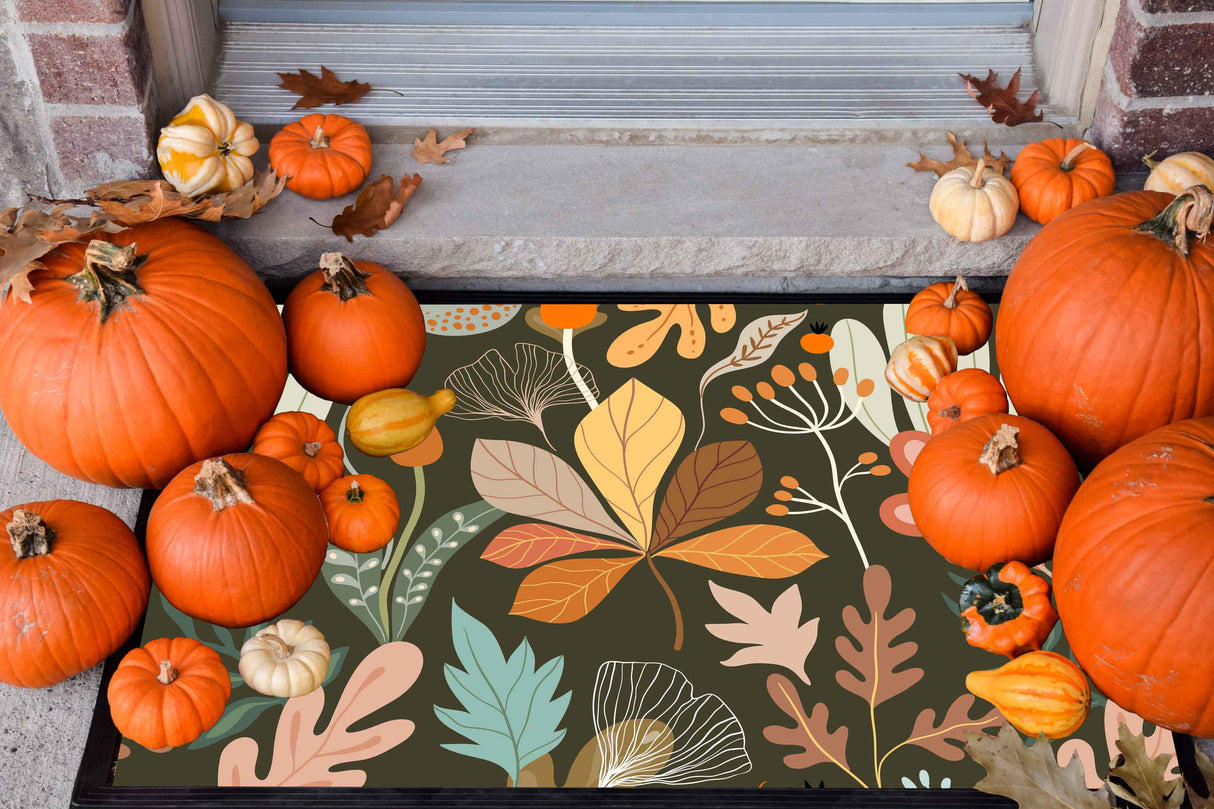 Fall Foliage Berber Impressions Entry Mat