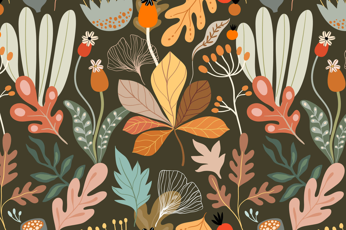 Fall Foliage Berber Impressions Entry Mat