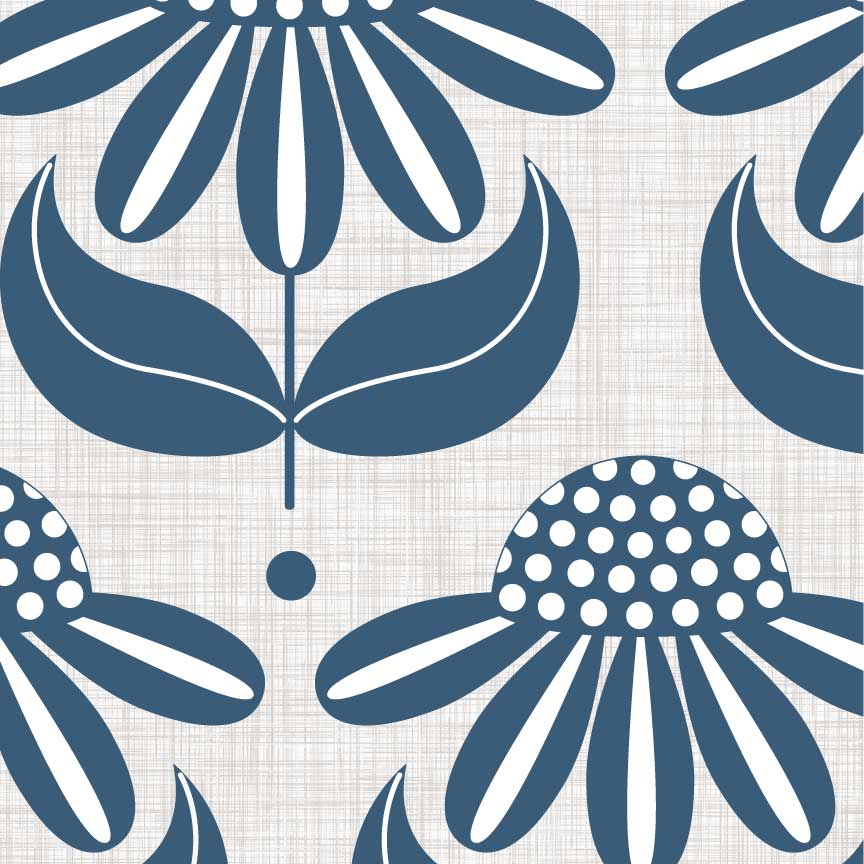 Farmhouse Flowers Vinyl Mat