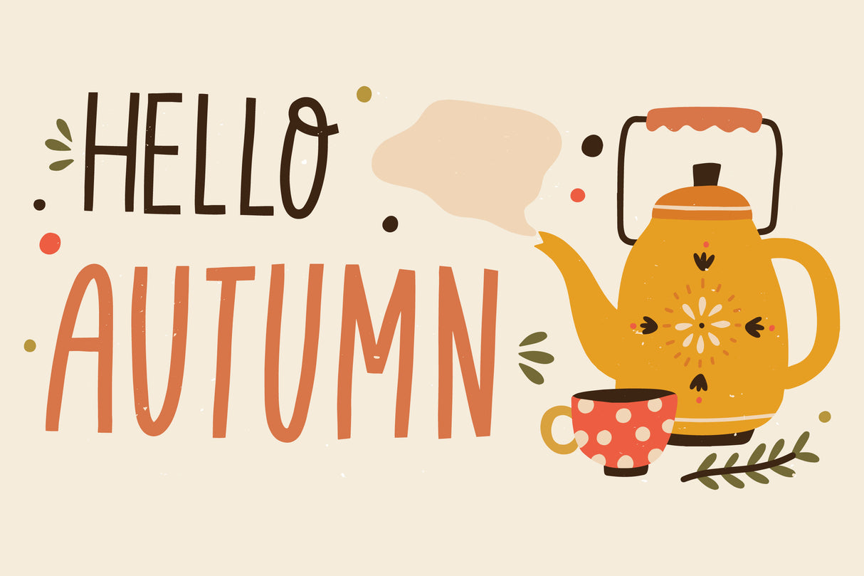 Hello Autumn Berber Impressions Entry Mat
