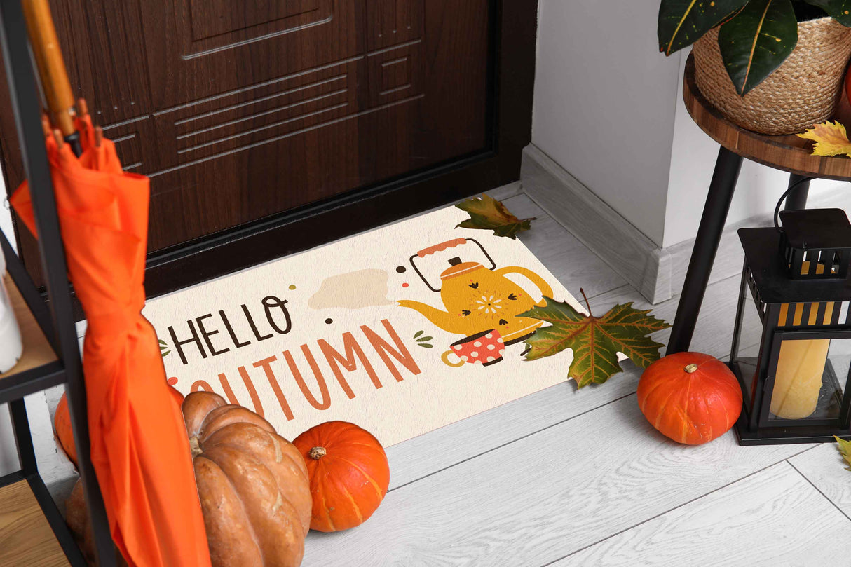 Hello Autumn Berber Impressions Entry Mat
