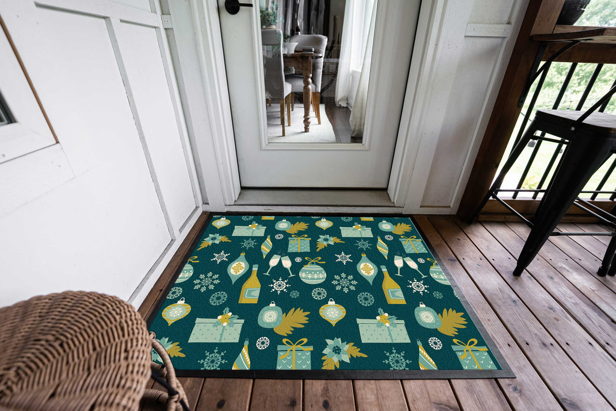 Holiday Cheers Berber Impressions Mat