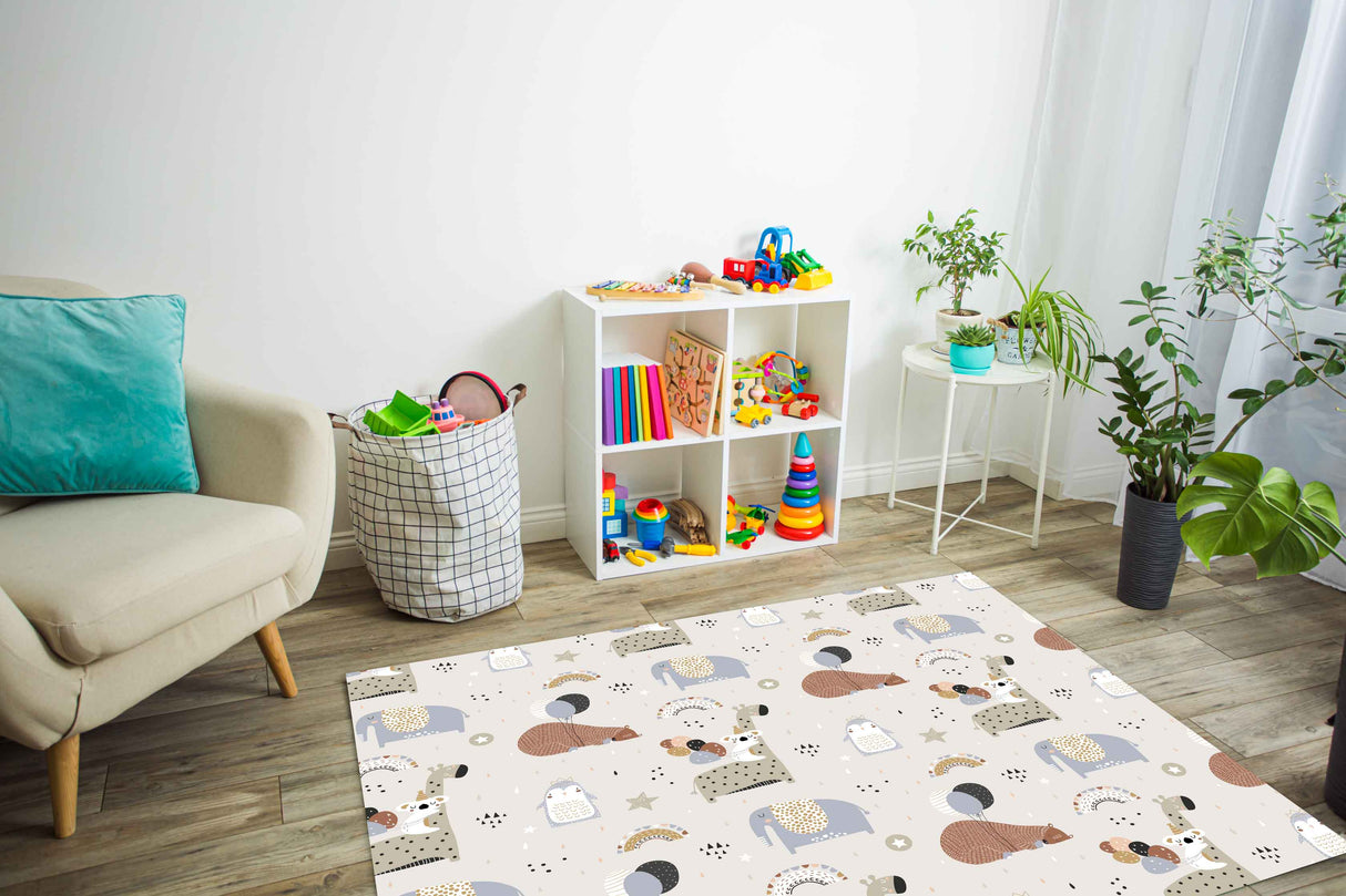 Party Animals Vinyl Mat