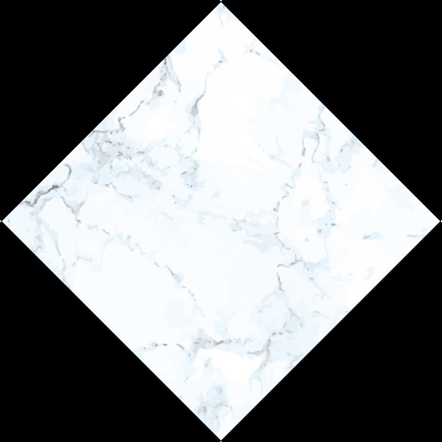 Marble Checkerboard Vinyl Mat