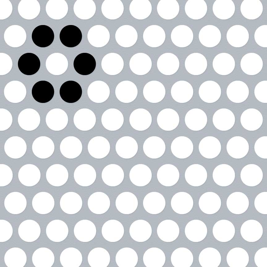 Penny Tile Vinyl Mat