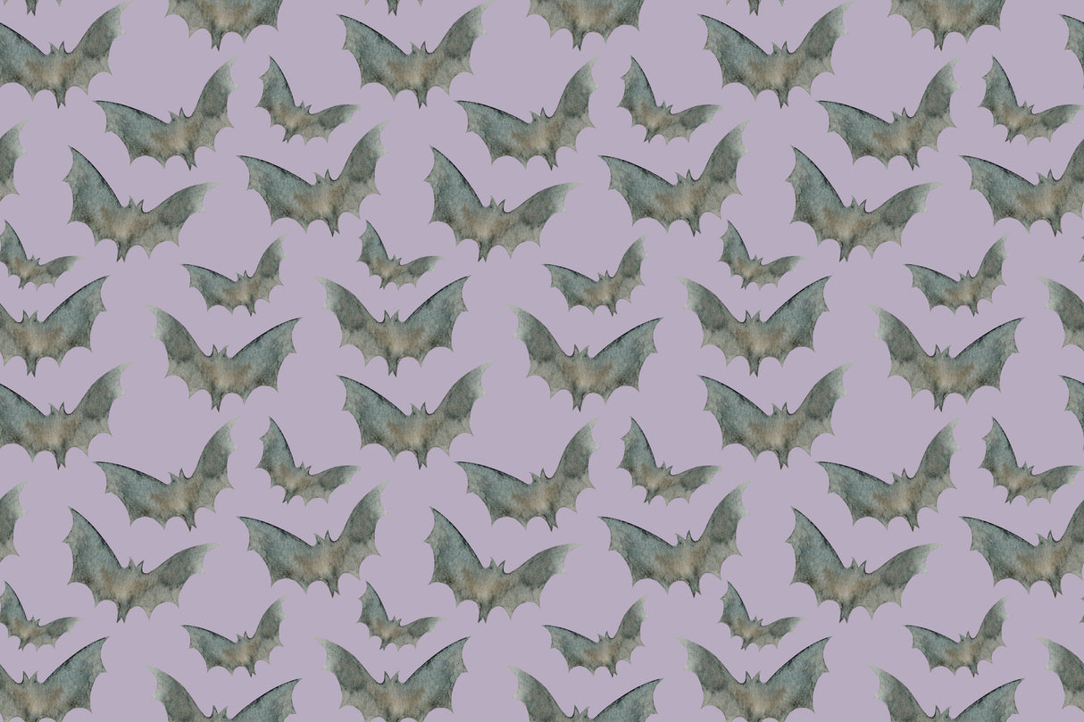 Purple Bats Berber Impressions Entry Mat