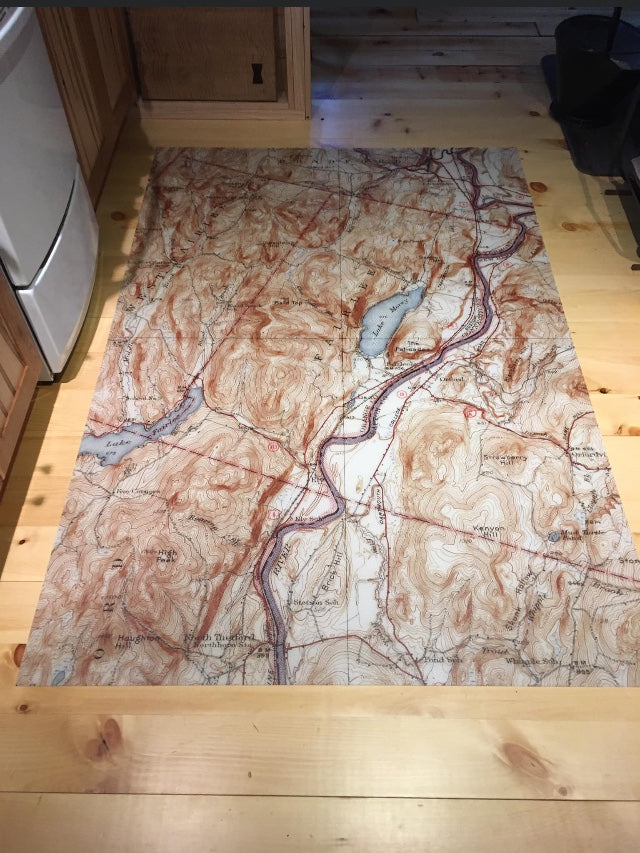 Expressions Custom Vinyl Floor Mat