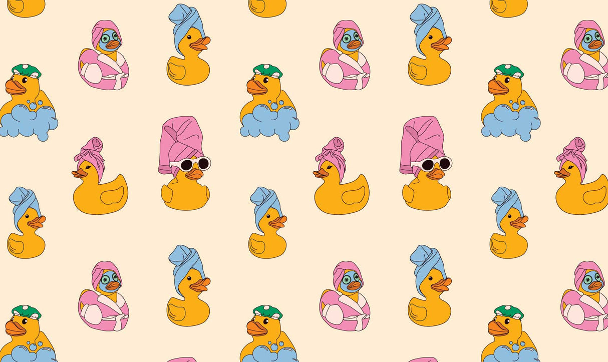 Rubber Ducks Memory Foam Bath Mat