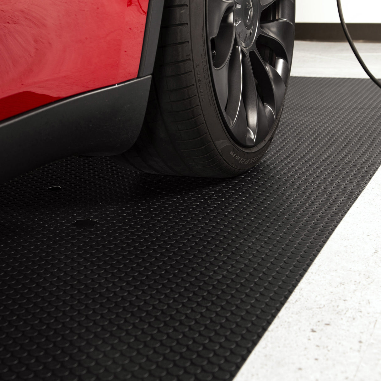 Garage Roll-Out Vinyl Mat - Small Coin