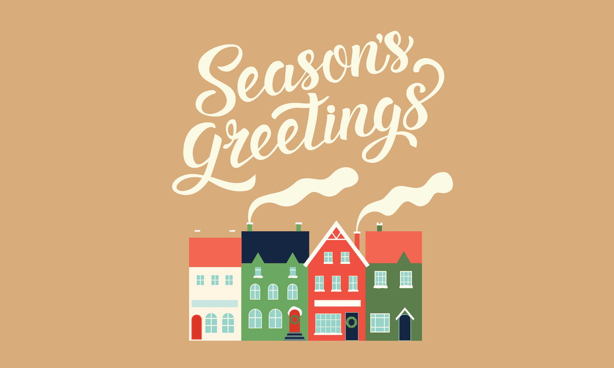 Season Greetings Berber Impressions Mat
