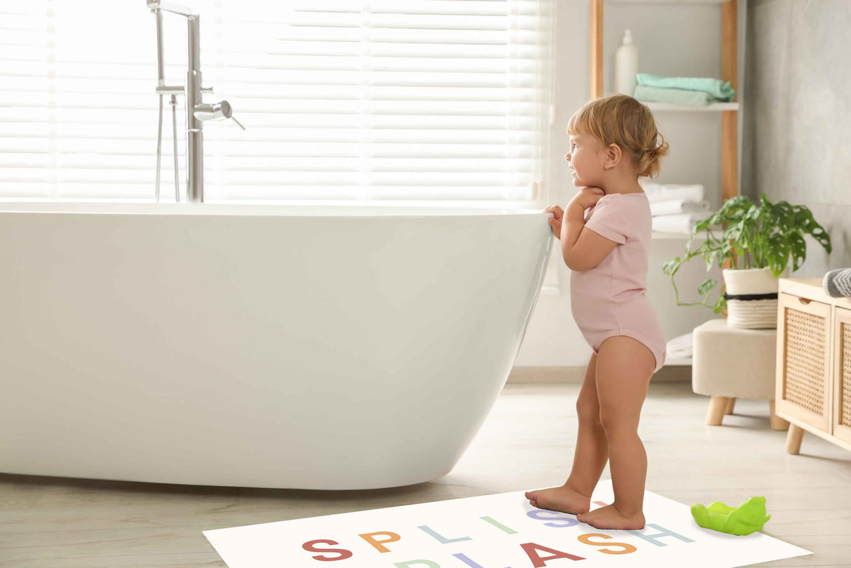 Splish-Splash Memory Foam Bath Mat