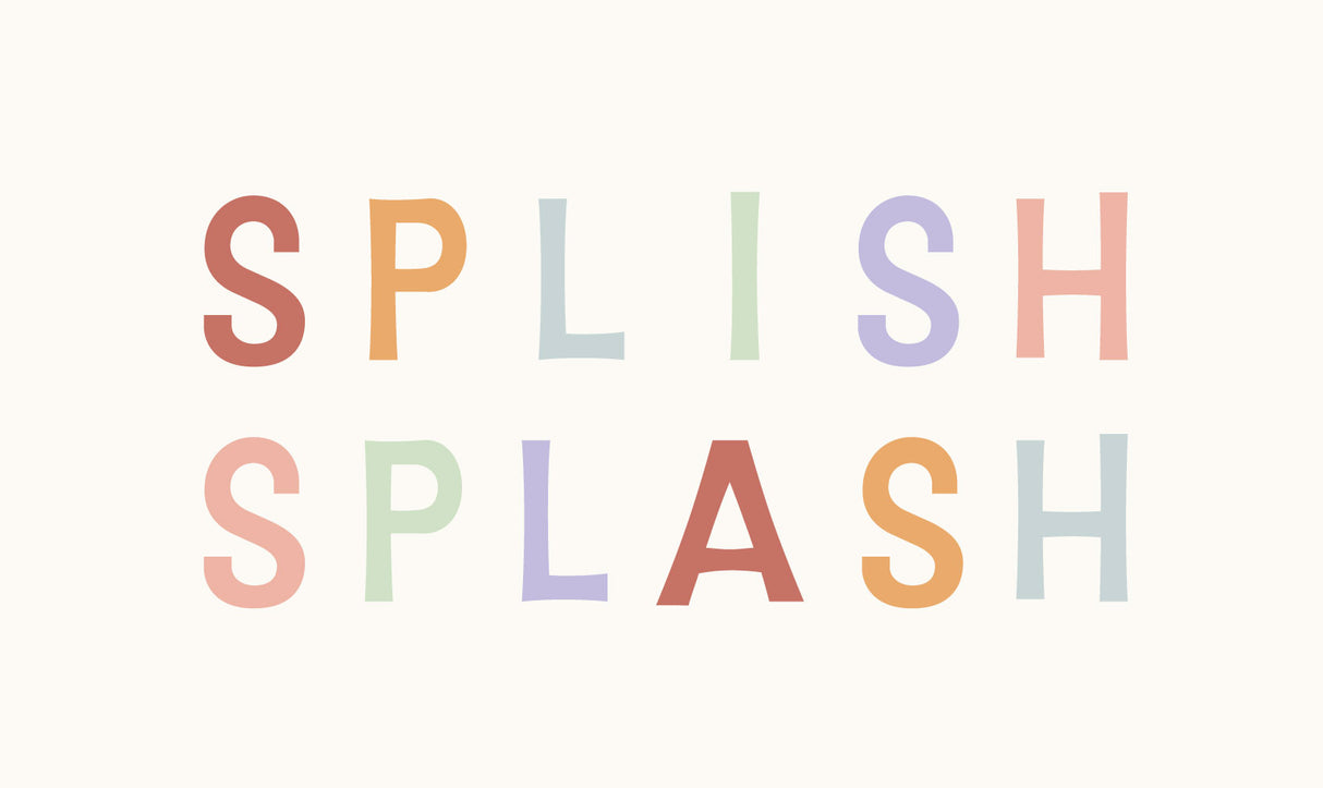 Splish-Splash Memory Foam Bath Mat