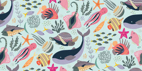 Underwater Gem Vinyl Mat