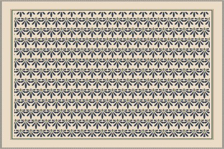 Vintage Scarf Vinyl Entry Mat