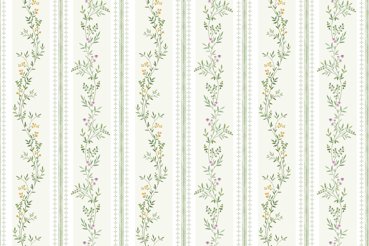 Vintage Vines Memory Foam Bath Mat
