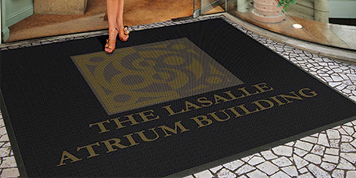 Berber Designer Graphic Floor Mat Exterior Floor Mat Logo Mats