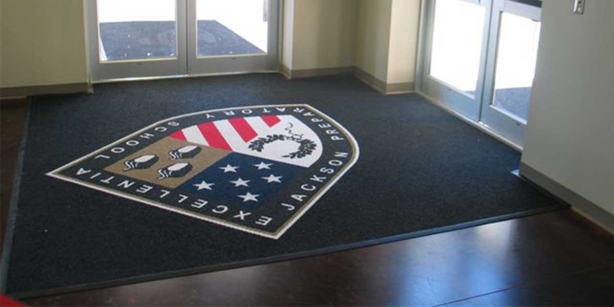 Berber Designer Graphic Floor Mat Exterior Floor Mat Logo Mats