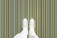Barcode Stripe (P1099) Custom Printed Vinyl Flooring Design