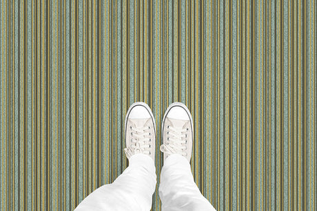 Barcode Stripe (P1099) Custom Printed Vinyl Flooring Design