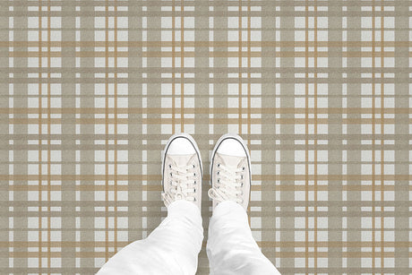 Tartan (P1293) Custom Printed Vinyl Flooring Design