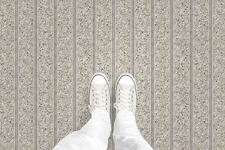 Terrazzo Stripe (P1710) Custom Printed Vinyl Flooring Design