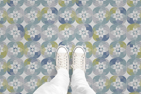 Rosette (P1837) Custom Printed Vinyl Flooring Design