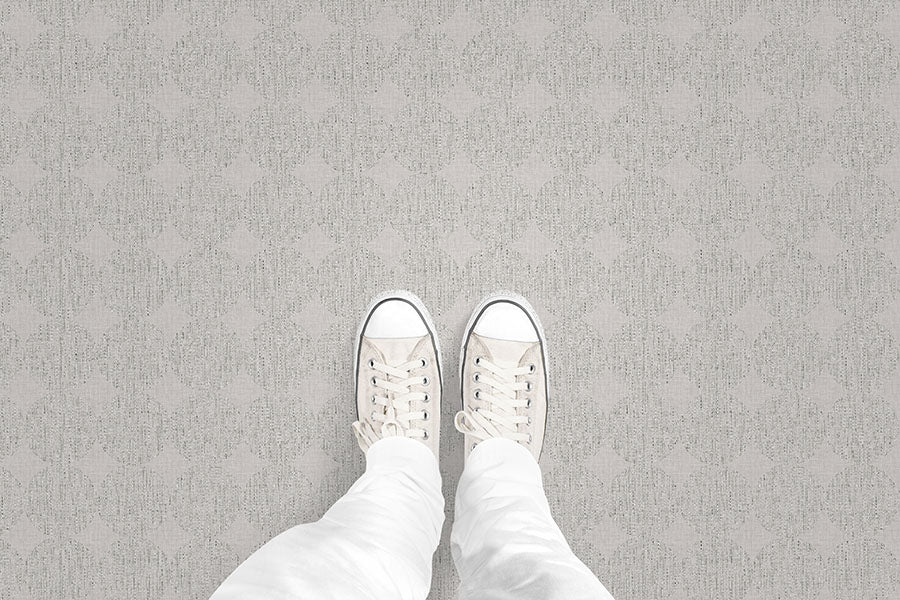 Textured Circles (P30) Custom Printed Vinyl Flooring Design