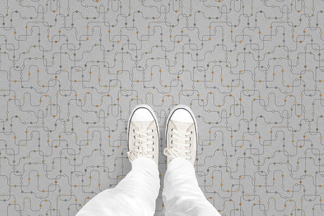Underground (P370) Custom Printed Vinyl Flooring Design