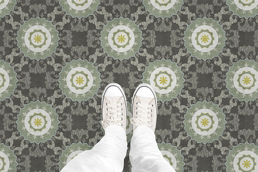 Suzani (P469) Custom Printed Vinyl Flooring Design