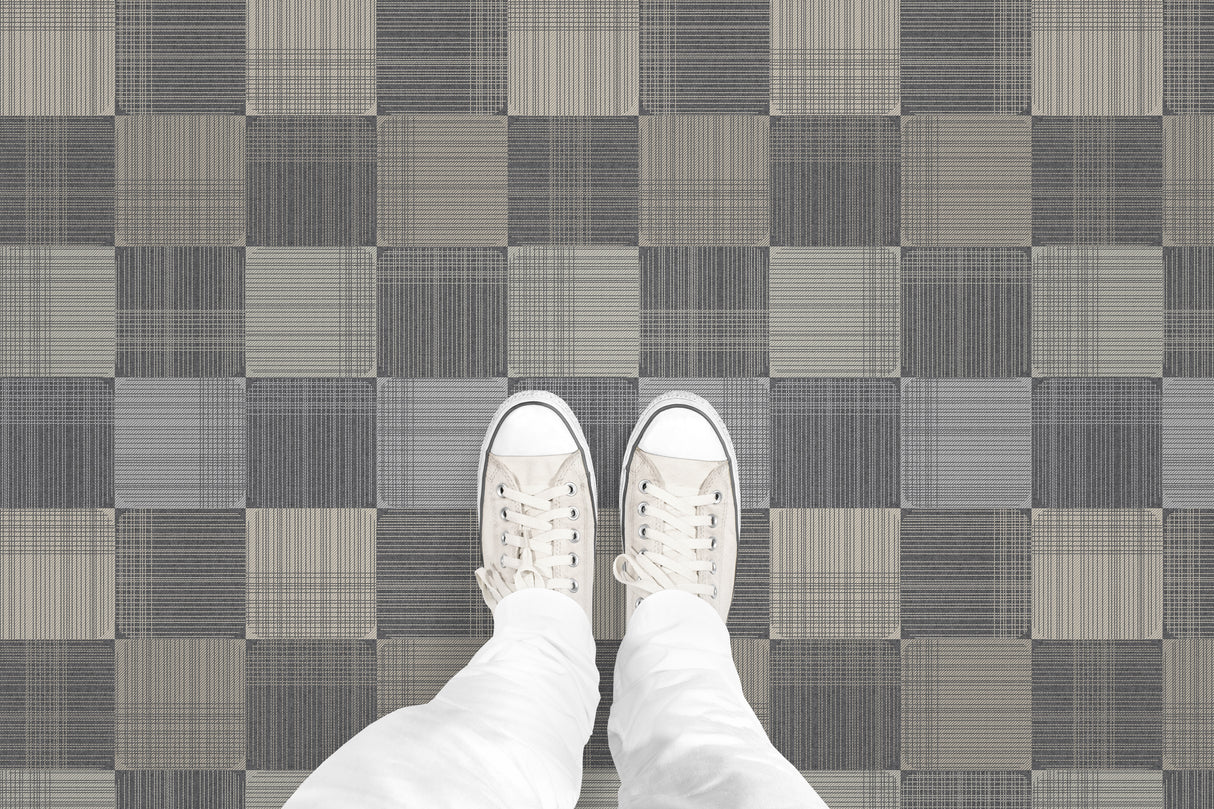 Abernathy Plaid (P680) Custom Printed Vinyl Flooring Design