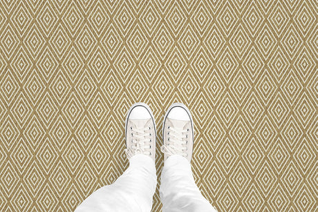 Tribal Diamond (P685) Custom Printed Vinyl Flooring Design