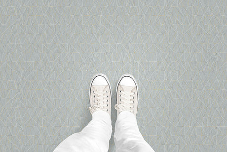 Connect the Points (P913) Custom Printed Vinyl Flooring Design