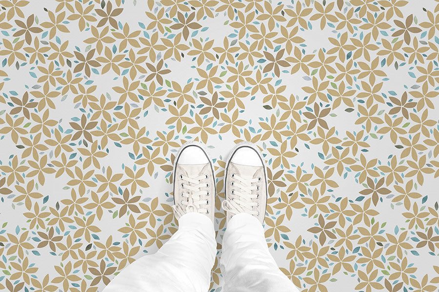 Snowbell (P964) Custom Printed Vinyl Flooring Design