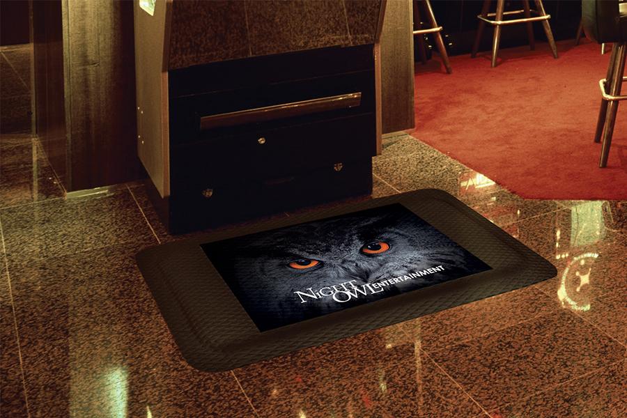 Hog Heaven Impressions Floor Mat Anti-Fatigue Logo Mat Logo Mats