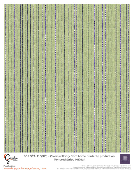 Textured Stripe (P1179) Custom Printed Vinyl Flooring Design