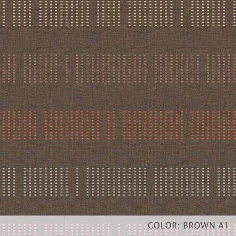 Stripe Dots (P364) Custom Printed Vinyl Flooring Design