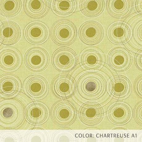 Stitched Circles (P440) Custom Printed Vinyl Flooring Design