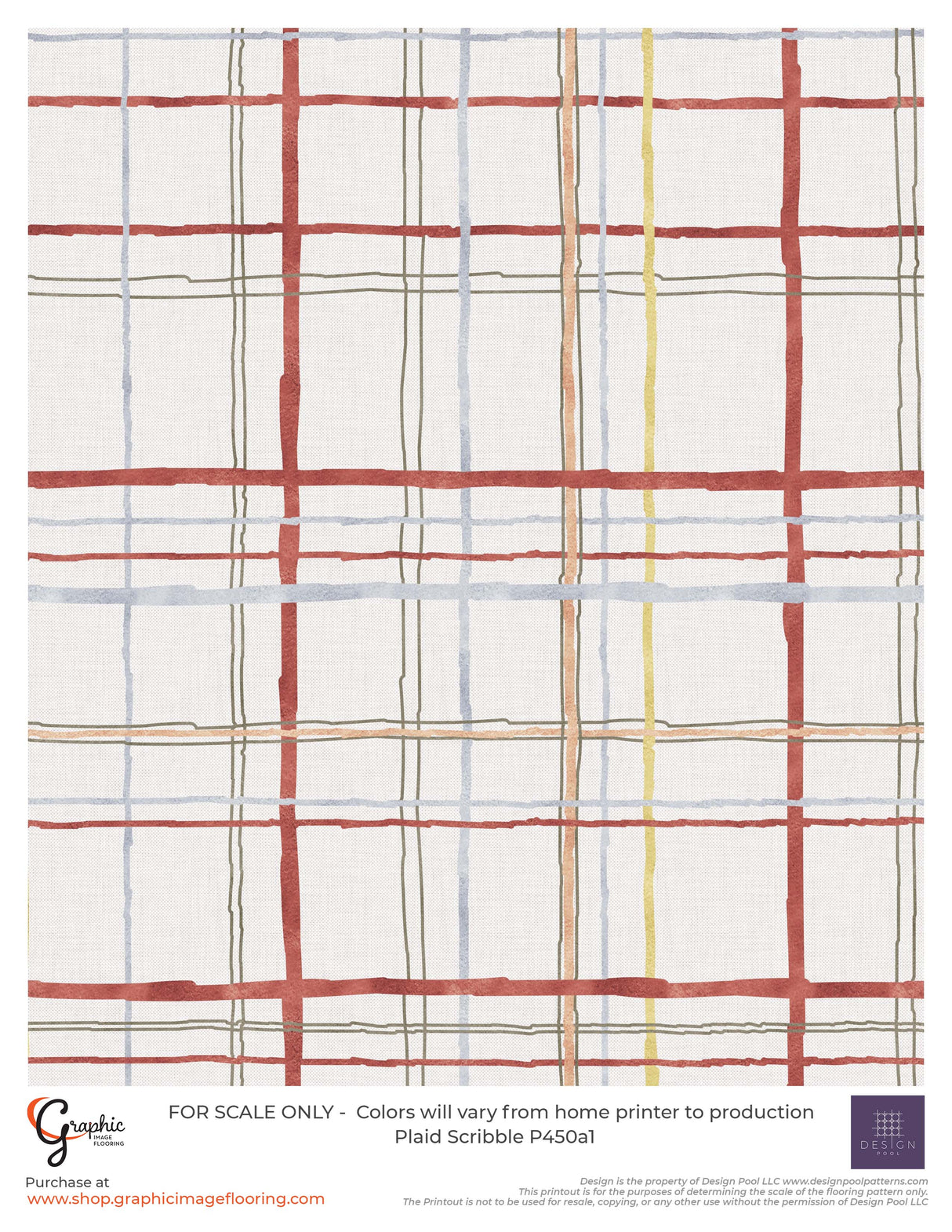 Plaid Scribble (P450)