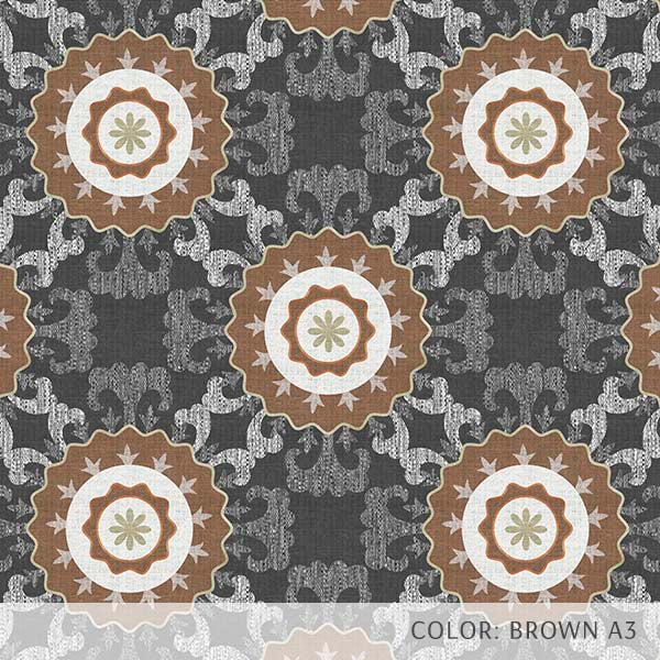 Suzani (P469) Custom Printed Vinyl Flooring Design