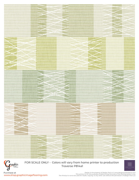 Traverse (P814) Custom Printed Vinyl Flooring Design
