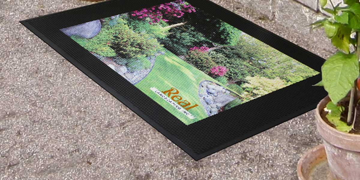 SuperScrape Impressions Floor Mat Exterior Floor Mat Logo Mats