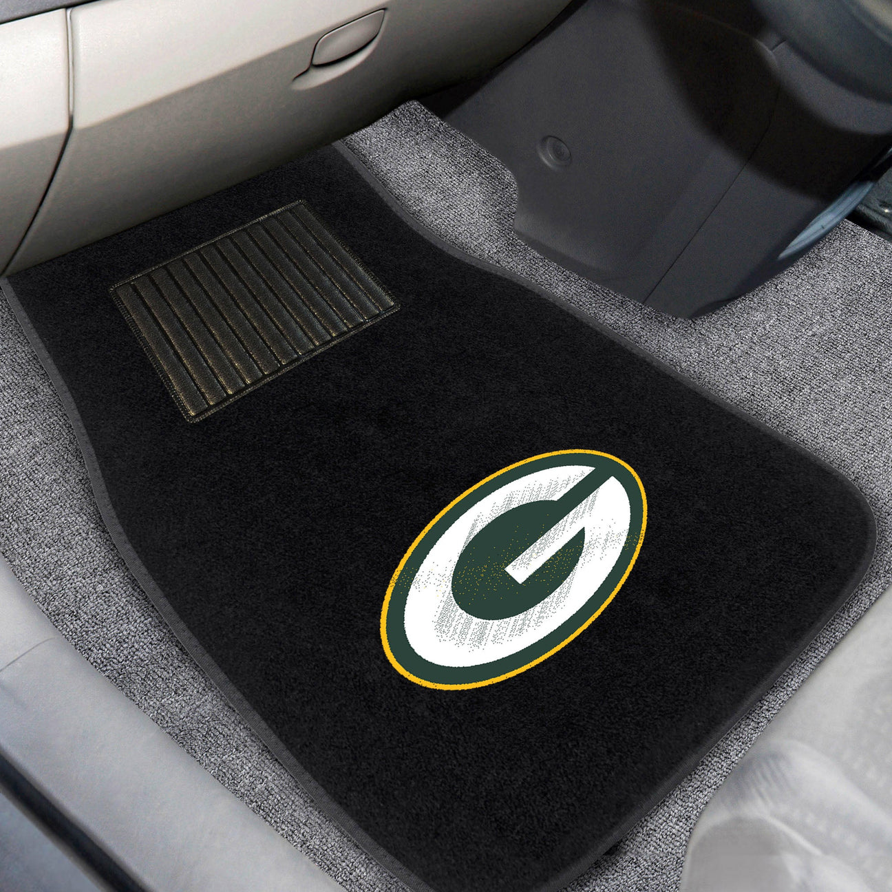 Fanmats 2-Piece Embroidered Car Mat Set