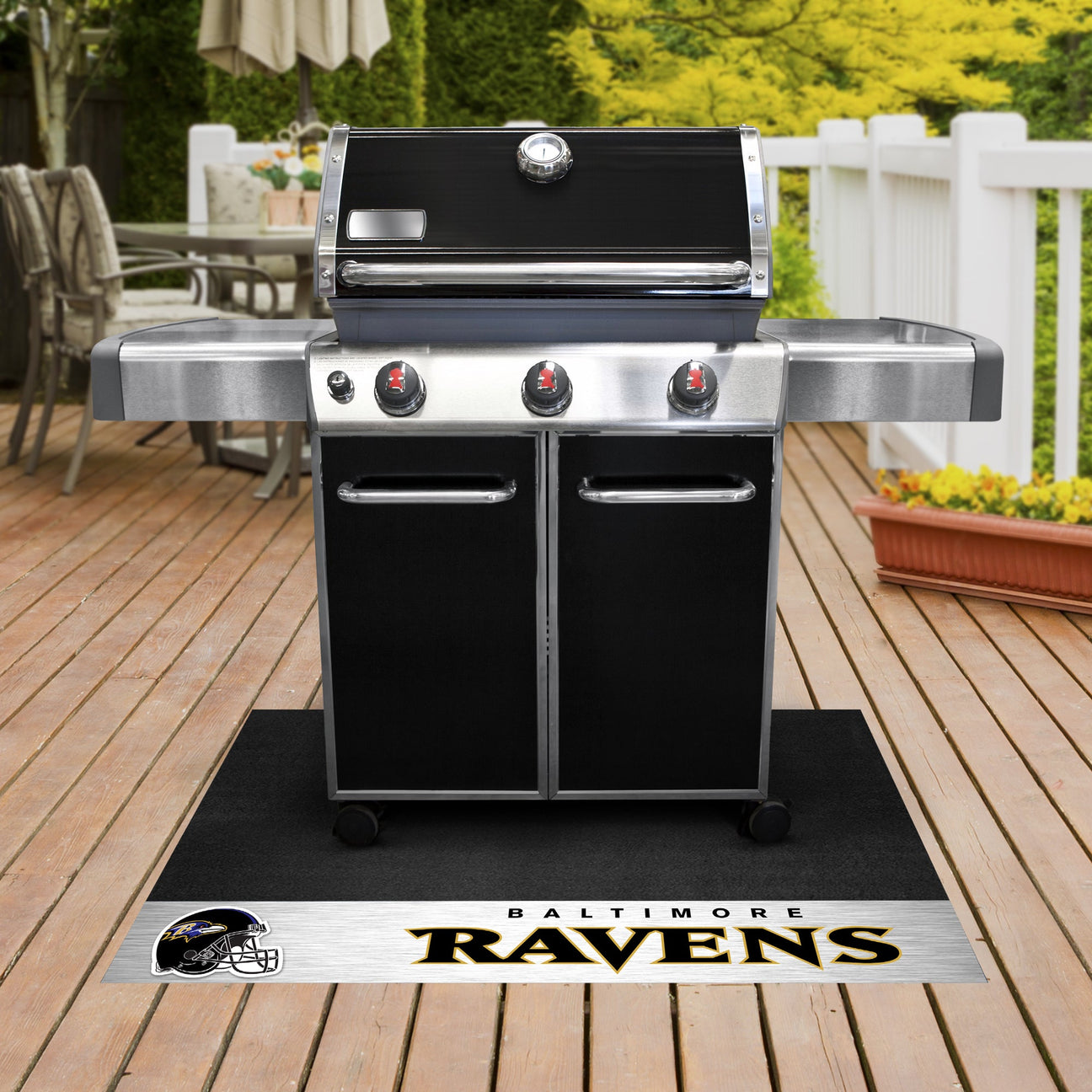 Fanmats Vinyl Grill Mat