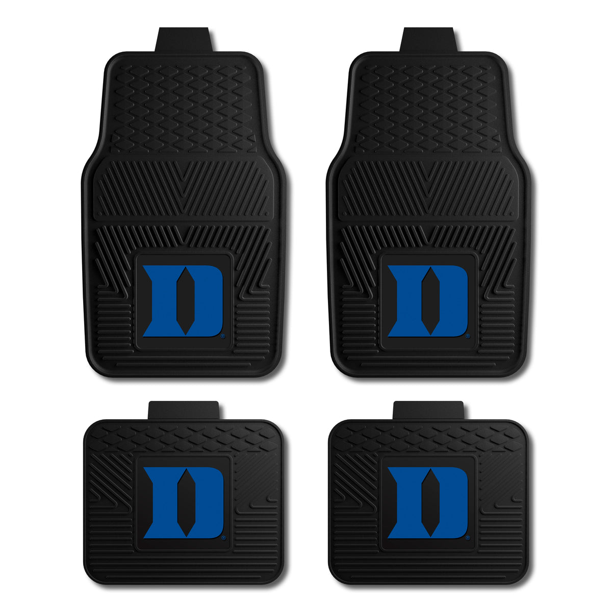 Duke University 4-pc Vinyl Car Mat Set