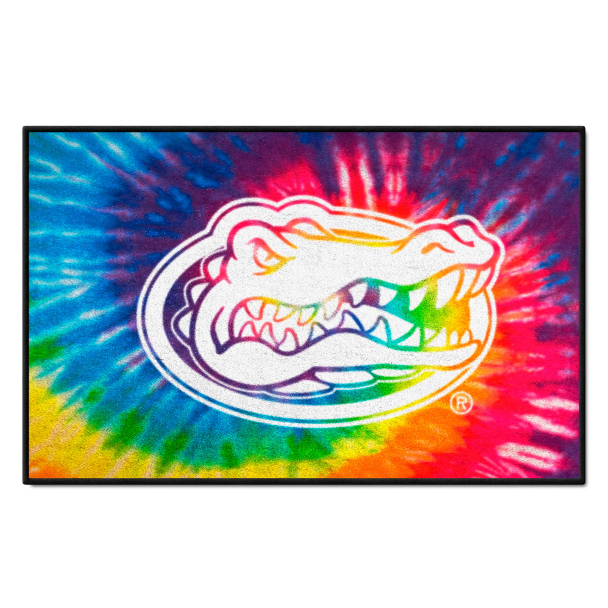 University of Florida Starter Mat - Tie Dye