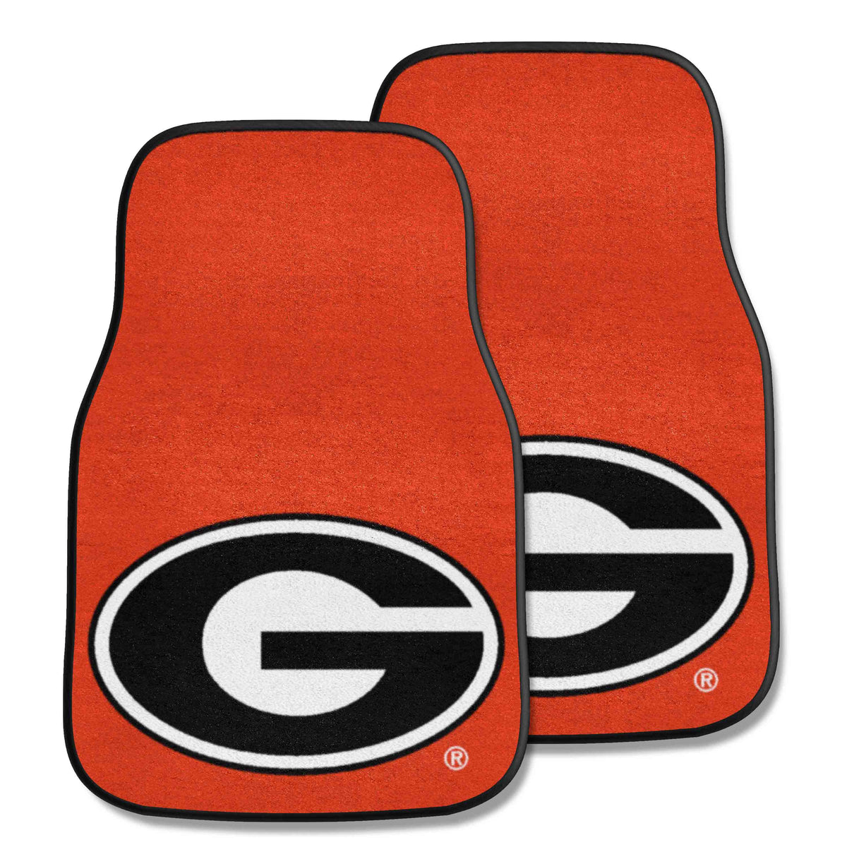 University of Georgia 2-pc Carpet Car Mat Set