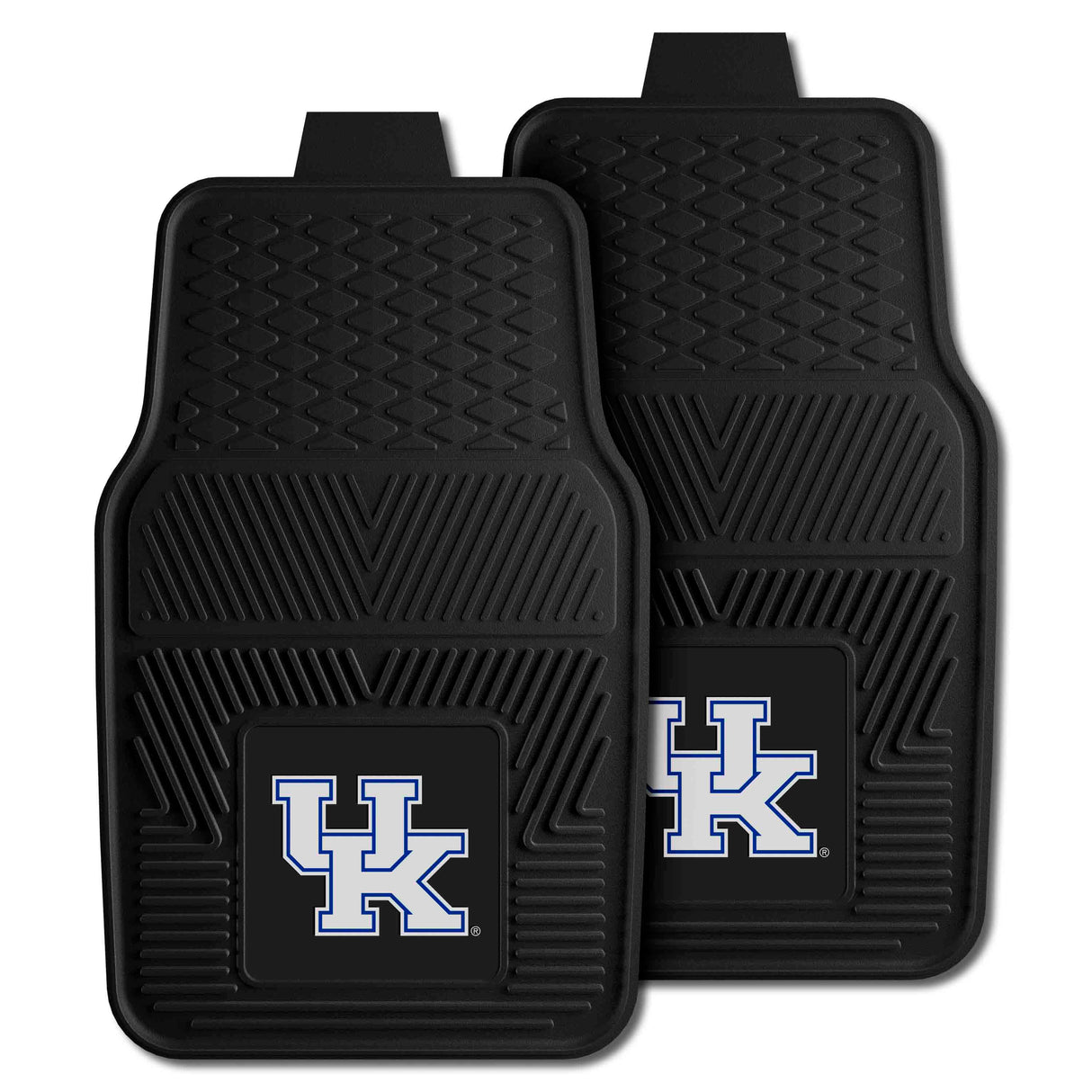Kentucky 2-pc Vinyl Car Mat Set