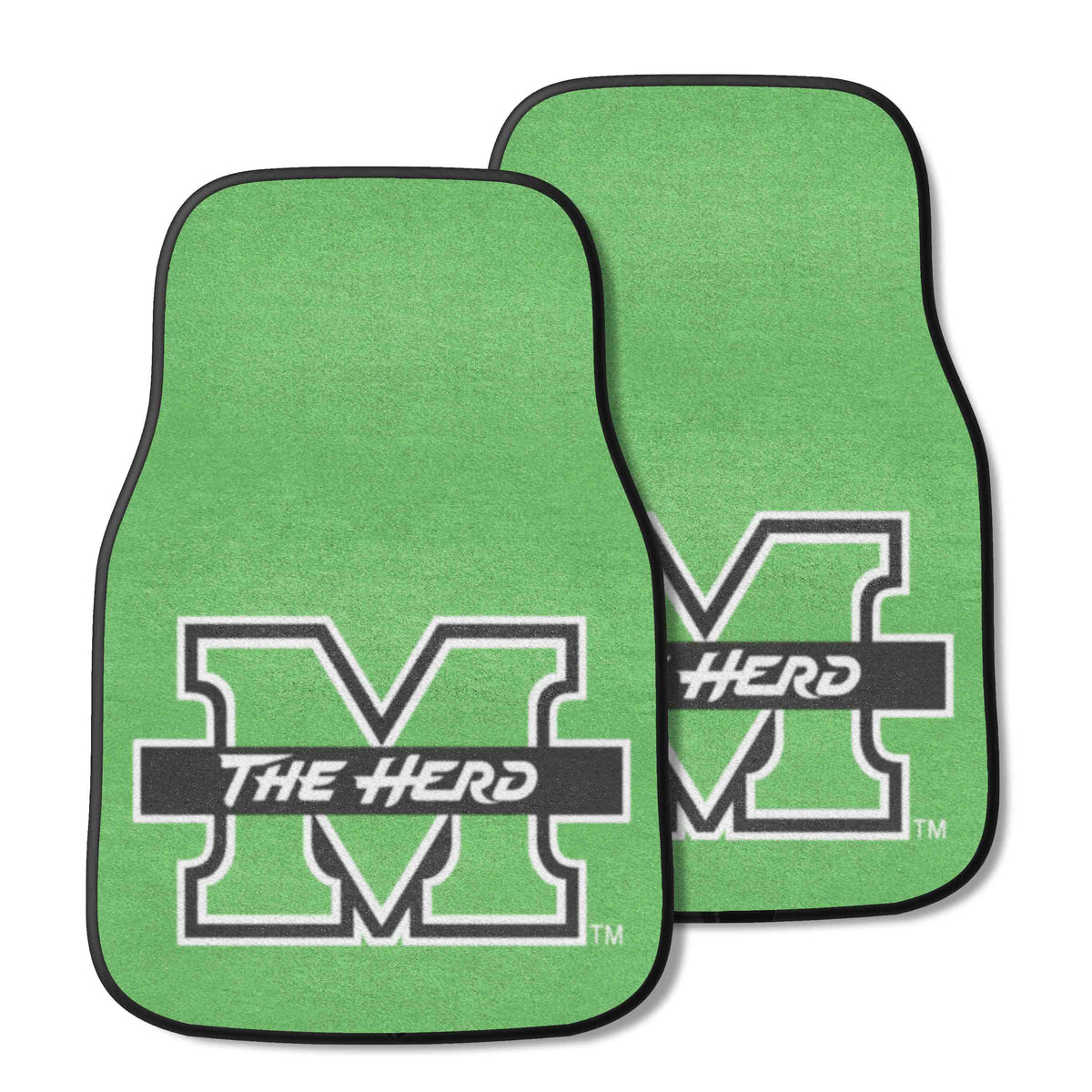 Marshall University 2-pc Carpet Car Mat Set