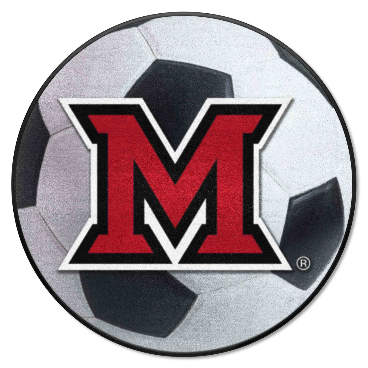 Miami University Soccer Ball Mat