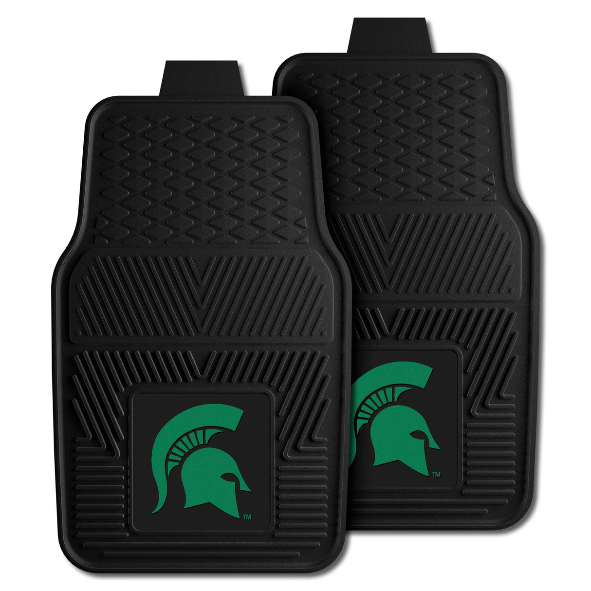 Michigan State University 2-pc Vinyl Car Mat Set